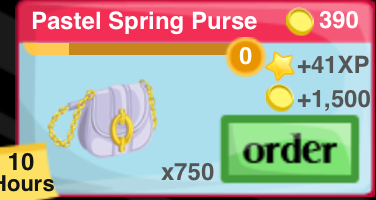 Pastel Spring Purse Item