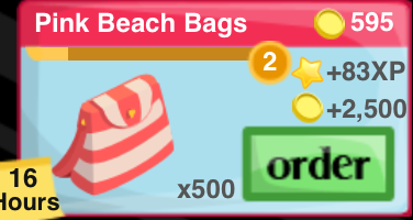 Pink Beach Bags Item