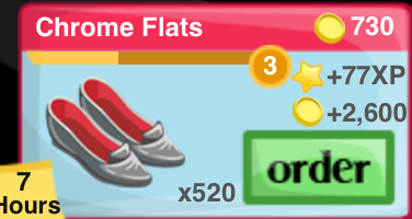 Chrome Flats Item