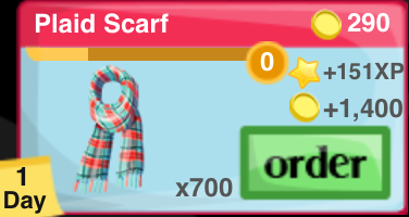 Plaid Scarf Item