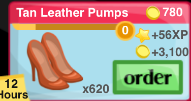 Tan Leather Pumps Item
