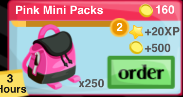 Pink Mini Pack Item
