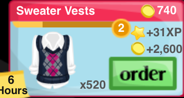 Sweater Vests Item