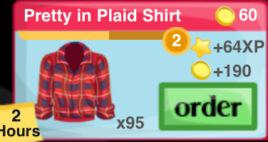 Pretty In Plaid Shirt Item