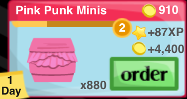 Pink Punk Minis Item
