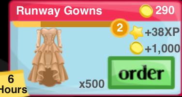 Runway Gown Item
