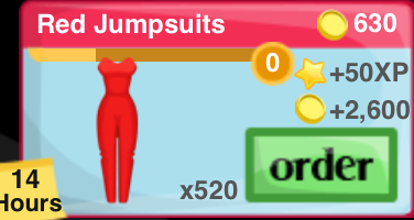Red Jumpsuit Item
