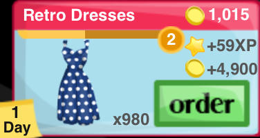 Retro Dresses Item