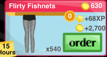 Flirty Fishnets Item