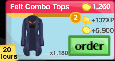 Felt Combo Top Item