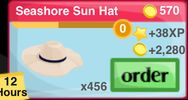 Seashore Sun Hat Item