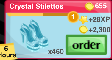 Crystal Stilettos Item