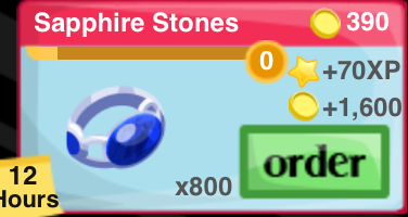 Sapphire Stones Item