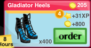 Gladiator Heels Item