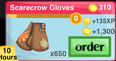 Scarecrow Gloves Item