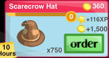 Scarecrow Hat Item
