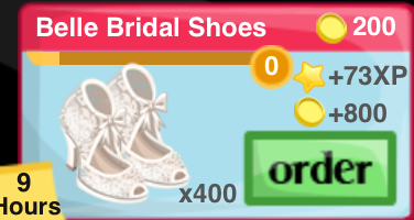 Belle Bridal Shoes Item