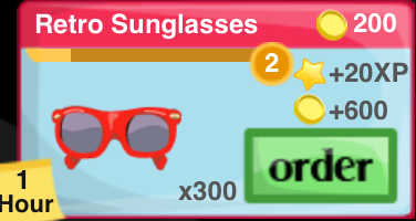 Retro Sunglasses Item