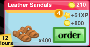Leather Sandals Item