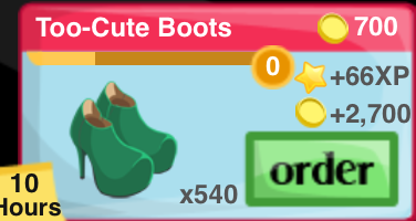 Too Cute Boots Item