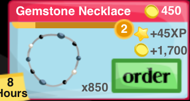 Gemstone Necklace Item
