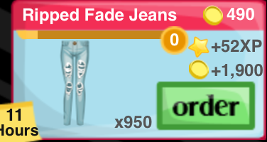 Ripped Fade Jeans Item