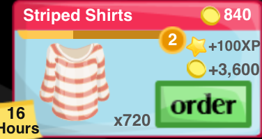 Striped Shirt Item