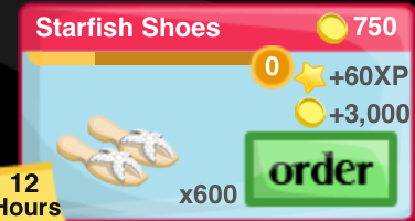 Starfish Shoes Item