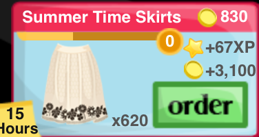Summer Time Skirt Item