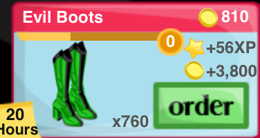 Evil Boots Item