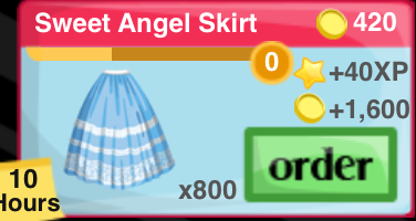 Sweet Angel Skirt Item