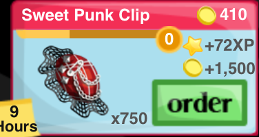 Sweet Punk Clip Item
