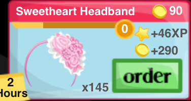 Sweetheart Headband Item