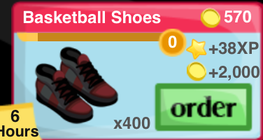 Basketball Shoes Item