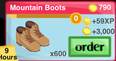 Mountain Boots Item