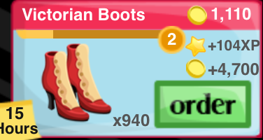 Victorian Boots Item