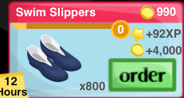 Swim Slippers Item