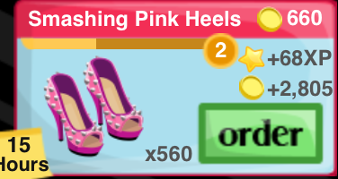 Smashing Pink Heels Item