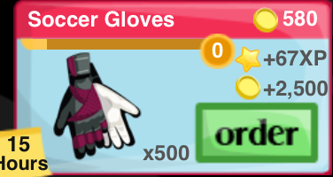 Soccer Gloves Item