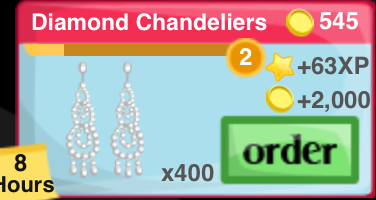 Diamond Chandeliers Item