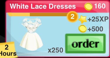 White Lace Dress Item