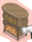 Appliance - Cabin Pinecone Stove