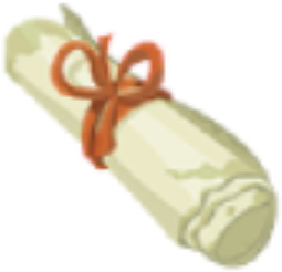  TL Part antiquarian scroll