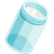 blue mason jar Part