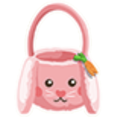 bunny easter basket Part
