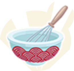  TL Part flaming mixing bowl