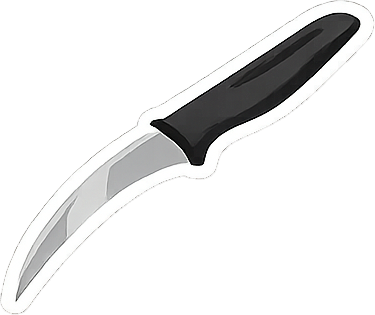  TL Part fruit carving knife