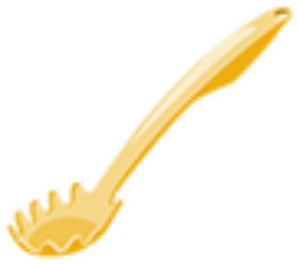  TL Part gold pasta grabber