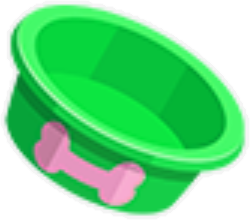 green dog bowl Part