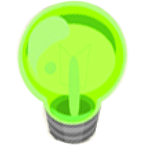green light bulb Part